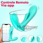 Vibrador Íntima Pulse 4 em 1 - 9 modos de vibração, 9 modos de batidas e controle por aplicativo