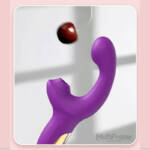 Vibrador Feminino com Estimulo Duplo Ponto G e Clitóris - JUNIOR