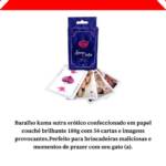Baralho Kama Sutra Erótico – 54 Cartas de Pura Sedução
