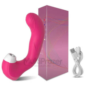 Vibrador 3 em 1 com 10 modos de vibração e sucção - Lore