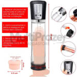 Bomba Peniana Maximus Pump - Aumento Peniano Retardo da Ejaculação