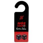 Aviso de Porta Kama Sutra Hétero + Dados - Nós Amamos