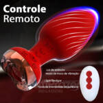 Plug Anal Tiger - Vibrador Anal e Massageador de Próstata