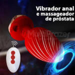 Plug Anal Tiger - Vibrador Anal e Massageador de Próstata