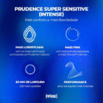 Preservativo Prudence Ultra Sensível – Mais Natural, Mais Prazer
