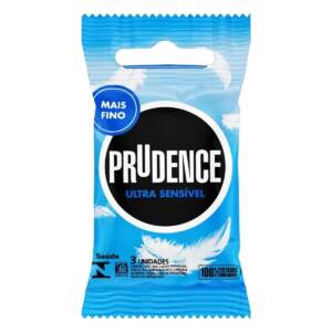 Preservativo Prudence Ultra Sensível – Mais Natural, Mais Prazer
