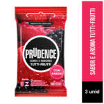 Preservativos Cores e Sabores Tutti-Frutti Prudence