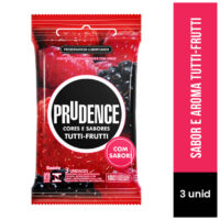 Preservativos Cores e Sabores Tutti-Frutti Prudence