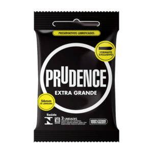 Preservativo Prudence Extra Grande 56mm – Mais Conforto e Liberdade