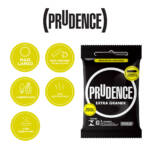 Preservativo Prudence Extra Grande 56mm – Mais Conforto e Liberdade