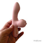 Vibrador Rabbit Compacto Soft Mini - Sugador de Clitóris, Vibrador e Pulsos Orgásticos