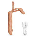 Vibrador Extasy - Anel Peniano com Estimulador de Próstata e Pênis Companheiro para DP