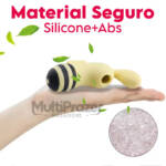 Vibrador Bee 2 em 1 - Vibrador Abelhinha com Estimulador de Clitóris e Ponto-G