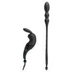 Anel Peniano com Plug Anal Estimulador de Próstata e 12 Vibrações – Pretty Love Penis Sleeve