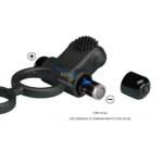 Anel Peniano com 12 Modos de Vibração – Pretty Love Penis Sleeve IV