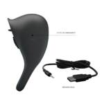 Anel Peniano Recarregável com 12 Modos de Vibração – Pretty Love Ring Shaking II