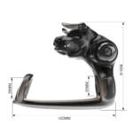 Anel Peniano Duplo com Estimulador Clitoriano – Pretty Love Bull Warrior