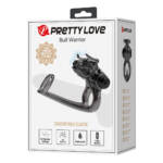 Anel Peniano Duplo com Estimulador Clitoriano – Pretty Love Bull Warrior