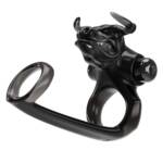 Anel Peniano Duplo com Estimulador Clitoriano – Pretty Love Bull Warrior