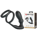 Anel Peniano com Plug Anal – Pretty Love Emoni