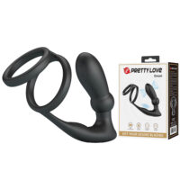 Anel Peniano com Plug Anal – Pretty Love Emoni