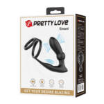 Anel Peniano com Plug Anal – Pretty Love Emoni
