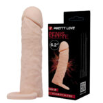 Pretty Love Penis Sleeve – Capa Peniana com Extensor de 4 cm e Anel para Escroto