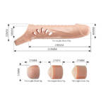 Pretty Love Penis Sleeve - Capa Peniana com Extensor na Ponta