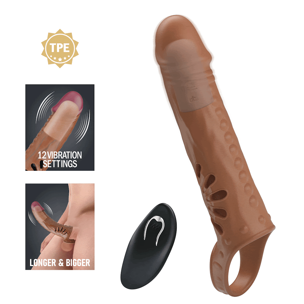 Pretty Love Penis Sleeve - Capa Peniana Vibratória com Controle Sem Fio
