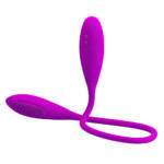 Pretty Love Snaky Vibe - Vibrador Duplo em Silicone com 7 Vibrações