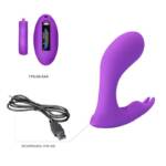 Pretty Love Idabelle - Vibrador e Estimulador Clitoriano com Controle Remoto