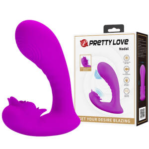 Pretty Love Nadal - Vibrador com Estimulador Clitoriano 12 Vibrações
