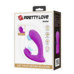 Pretty Love Nadal - Vibrador com Estimulador Clitoriano 12 Vibrações
