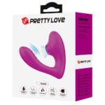 Pretty Love Nauty - Estimulador de Clitóris com Penetração