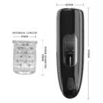 Masturbador Masculino com Função Vai e Vem e Rotação - Pretty Love Marlon