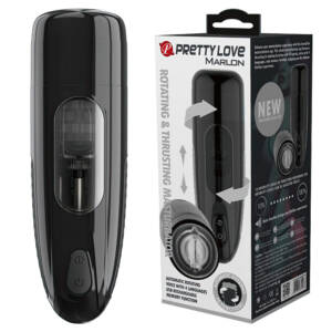 Masturbador Masculino com Função Vai e Vem e Rotação - Pretty Love Marlon