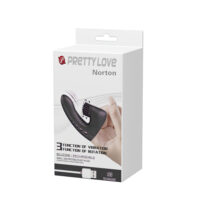 Pretty Love Norton – Dedeira Recarregável com Estimulador Clitoriano Rotativo