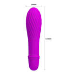 Mini Vibrador Espiral com 10 Modos de Vibração – Pretty Love Jonathan