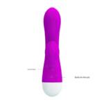 Pretty Love Eli - Vibrador Ponto G com Estimulador Clitoriano 30 Vibrações