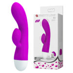 Pretty Love Eli - Vibrador Ponto G com Estimulador Clitoriano 30 Vibrações