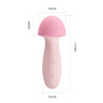 Pretty Love Mushroom - Potente Vibrador Cogumelo Recarregável 12 Vibrações