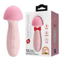 Pretty Love Mushroom - Potente Vibrador Cogumelo Recarregável 12 Vibrações
