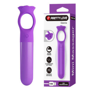 Pretty Love Gianna - Mini Vibrador Recarregável com 10 Modos de Vibração
