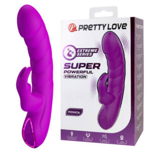 Pretty Love Monica - Mini Vibrador Rabbit Ponto G com 10 Modos de Vibração