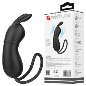 Pretty Love Rosalie - Mini Vibrador Cápsula Recarregável em Formato de Coelho