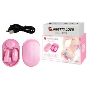 Pretty Love Cápsula Vibratória Recarregável com 12 Modos de Vibração