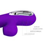 Pretty Love Jersey - Vibrador Recarregável com Sucção Clitoriana e 12 Modos de Vibração