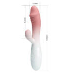 Pretty Love Snappy - Vibrador com Estimulador Clitoriano 30 Modos