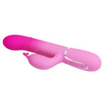 Pretty Love Shima - Vibrador Rabbit com Esferas e Estimulador Clitoriano