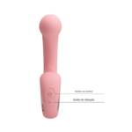 Pretty Love Erynnyes - Estimulador Clitoriano com Penetrador Ponto G